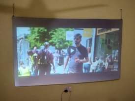 A picture of Smart Projector 4k supports mpyaa