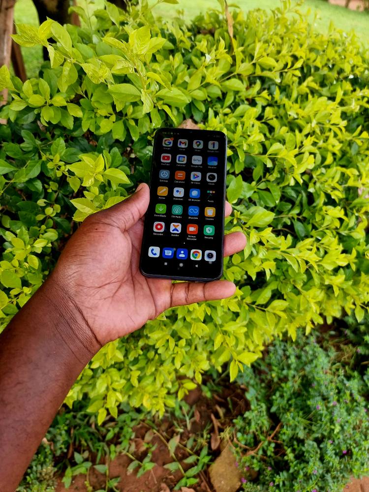 A picture of Redmi 9A clean as new 32gb 5000mah battery at only