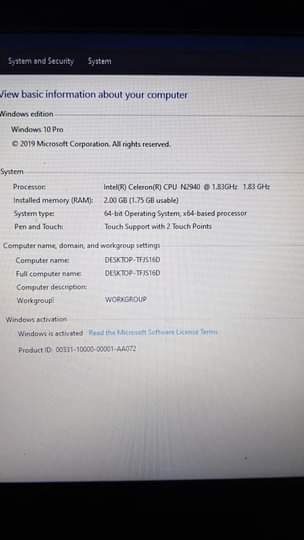 lenovo laptop