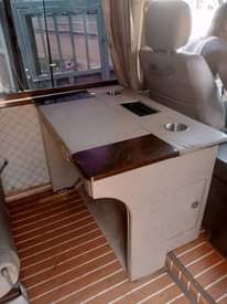A picture of Toyota coaster bus for sale...2TR big engine with a reverse