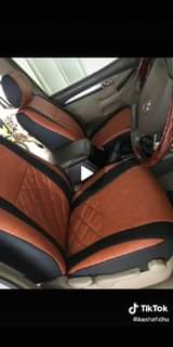 A picture of Leather car interior