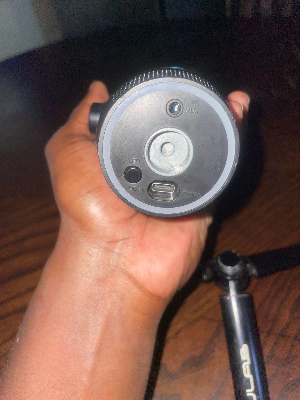 A picture of JLab microphone