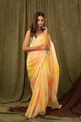 A picture of khadi organza saree collection