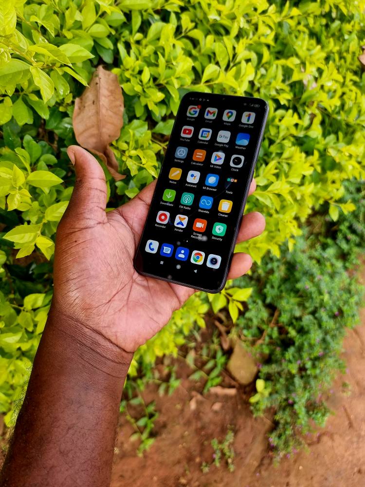 A picture of Redmi 9A clean as new 32gb 5000mah battery at only