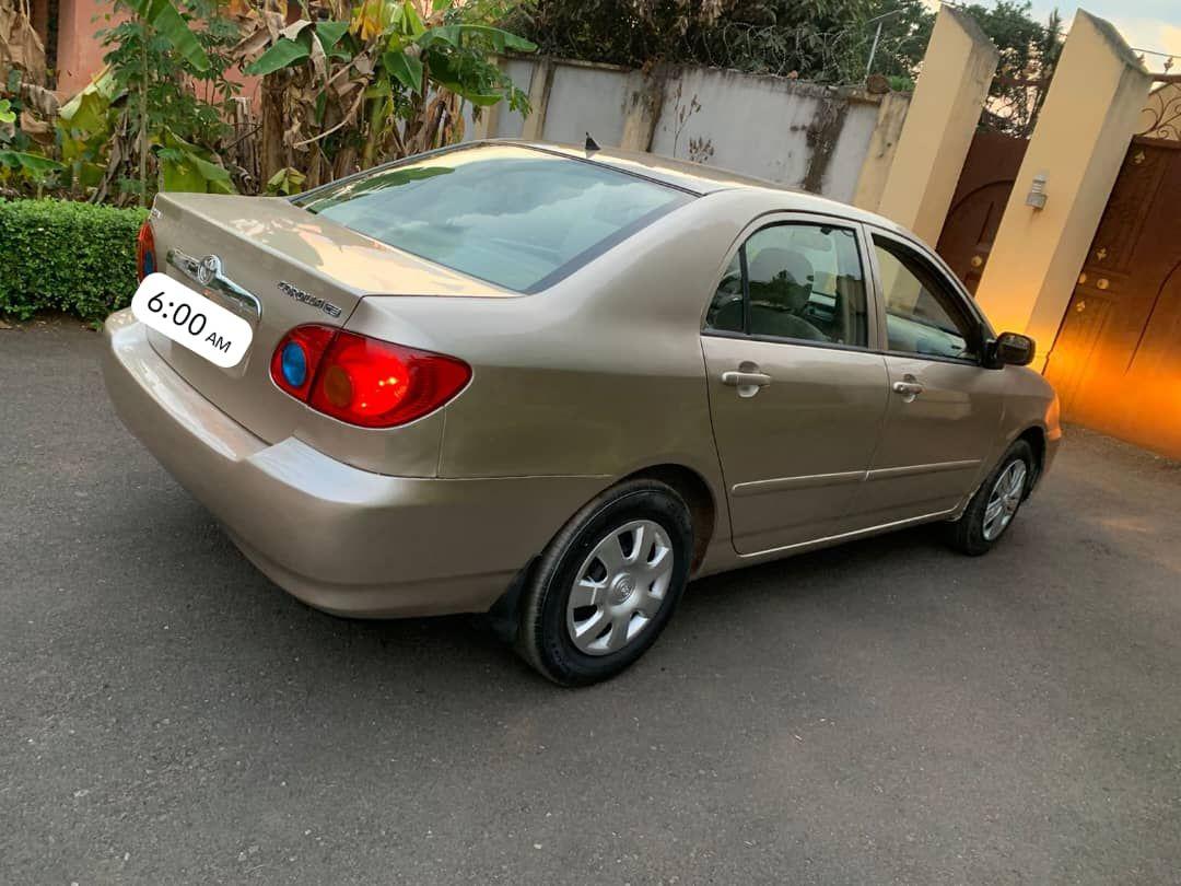 A picture of Toyota corolla