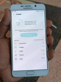 A picture of Samsung galaxy note 5 32GB
