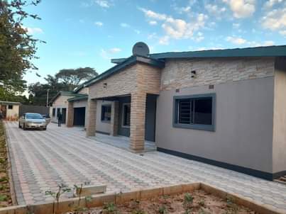 newly built houses