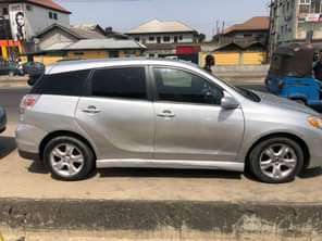 A picture of This car is Toyota matrix 2008 model price slash to