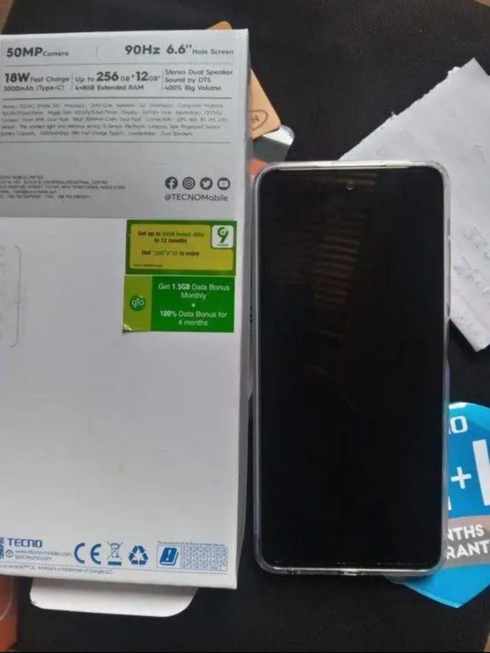 A picture of TECNO SPARK 20 PRO