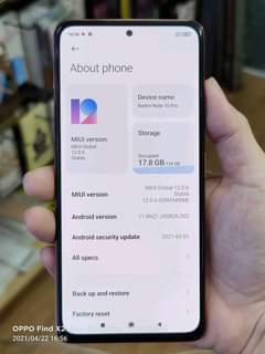 A picture of Redmi note 11