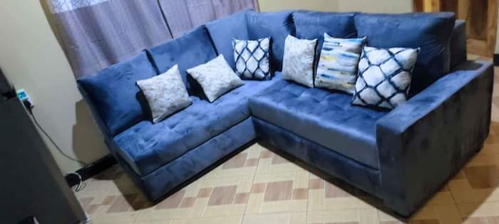 A picture of SOFA SET L SHAPE