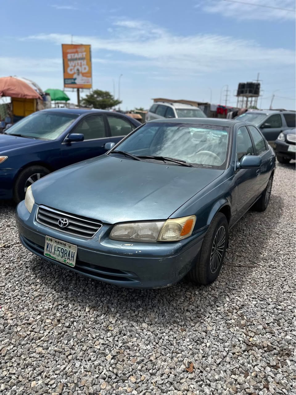 A picture of Super Clean 2002 Toyota Camry Untempered engine and gear. Abuja