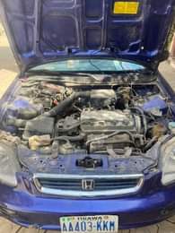 A picture of CLEAN USED HONDA CIVIC FISH EYE UNTEMPERED ENGINE AND GEAR