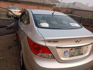A picture of Hyundai accent 2012 Manual First body Gear ND engine Ac