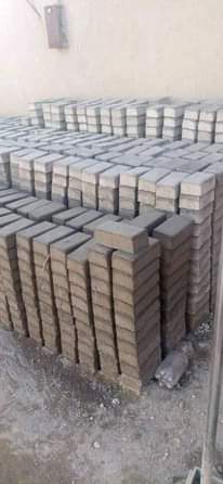 A picture of pavers