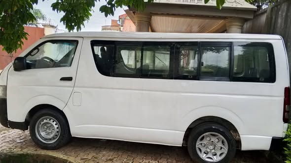 A picture of Toyota Hummer bus