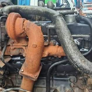 A picture of Fuso turbo 15 engine kigulu