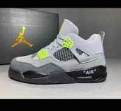 A picture of Jordan 4 sneakers both for men and women