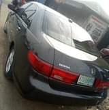 A picture of Honda Accord EOD 2005 model Condition Registered Super Clean leather