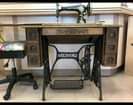 A picture of sewing machine