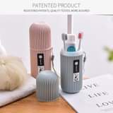 A picture of Portable toothpaste and tooth brush holder