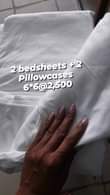 A picture of 100 pure Cotton Fitted bedsheets Restocked Till no. 664059 