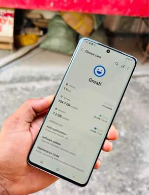 A picture of Samsung s20 5G 128GB