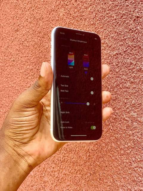 A picture of iphone XR