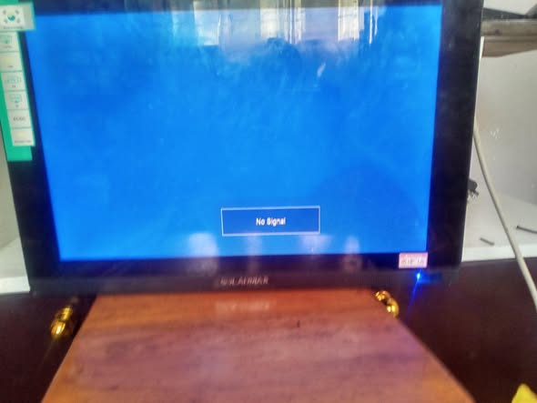 A picture of TV solar max inch 22