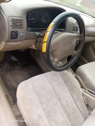 A picture of Registered Toyota Corolla 2001 model 1 9m Clean interior and