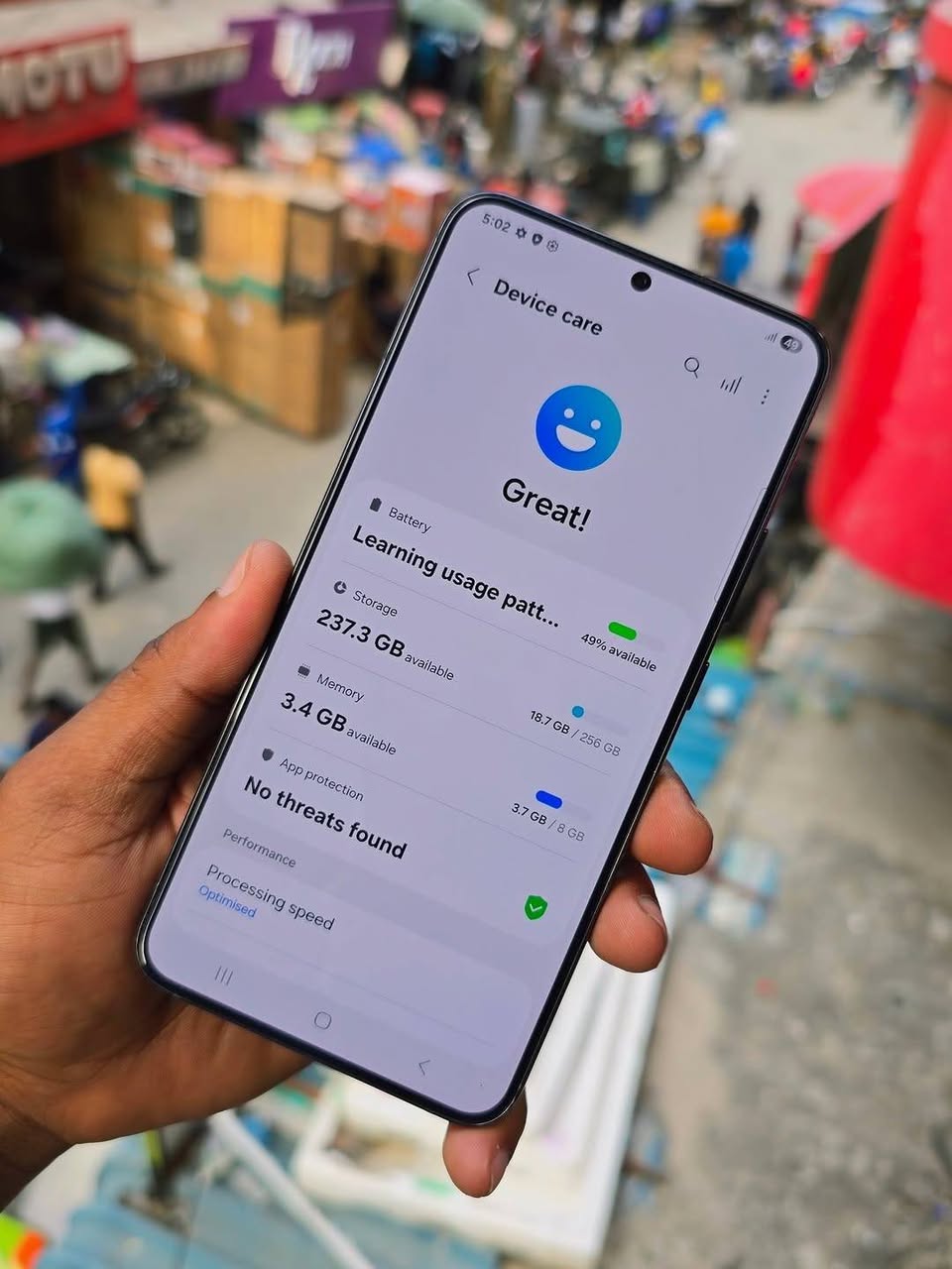 A picture of Samsung 22plus