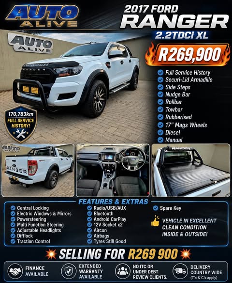 used ford ranger