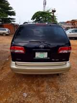 A picture of Registered Toyota Sienna 02 model Sharp Engine Gear Neat interior