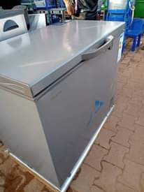 A picture of 1 WEEK USED 400 LTRS HISENSE DEEP FREEZER