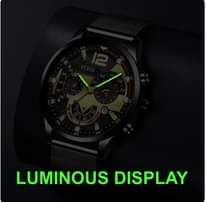 A picture of 3PCS MENS WRISTWATCH NECKLACE