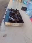 A picture of Three plate gas stove