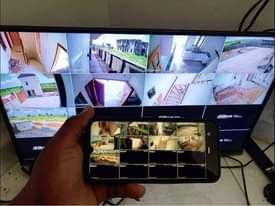 A picture of Cctv camera installation and maintenance