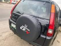 A picture of Honda CR V 2002 model Sound engine and gear AC