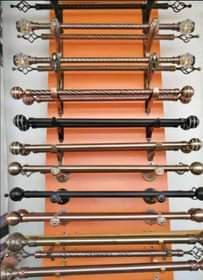 A picture of Curtains rods and nets 0703836818 0776763178.