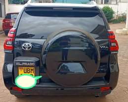 A picture of  2022 Prado 70th Anniversary model VX.L Diesel engine UGX