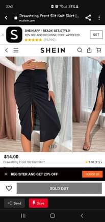 A picture of Women thrifted clothes