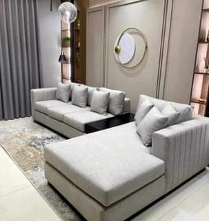 A picture of L shape sofa sets