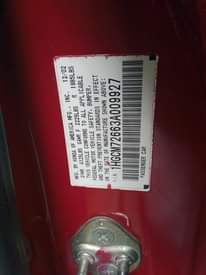 A picture of Honda Accord 2 doors naija used