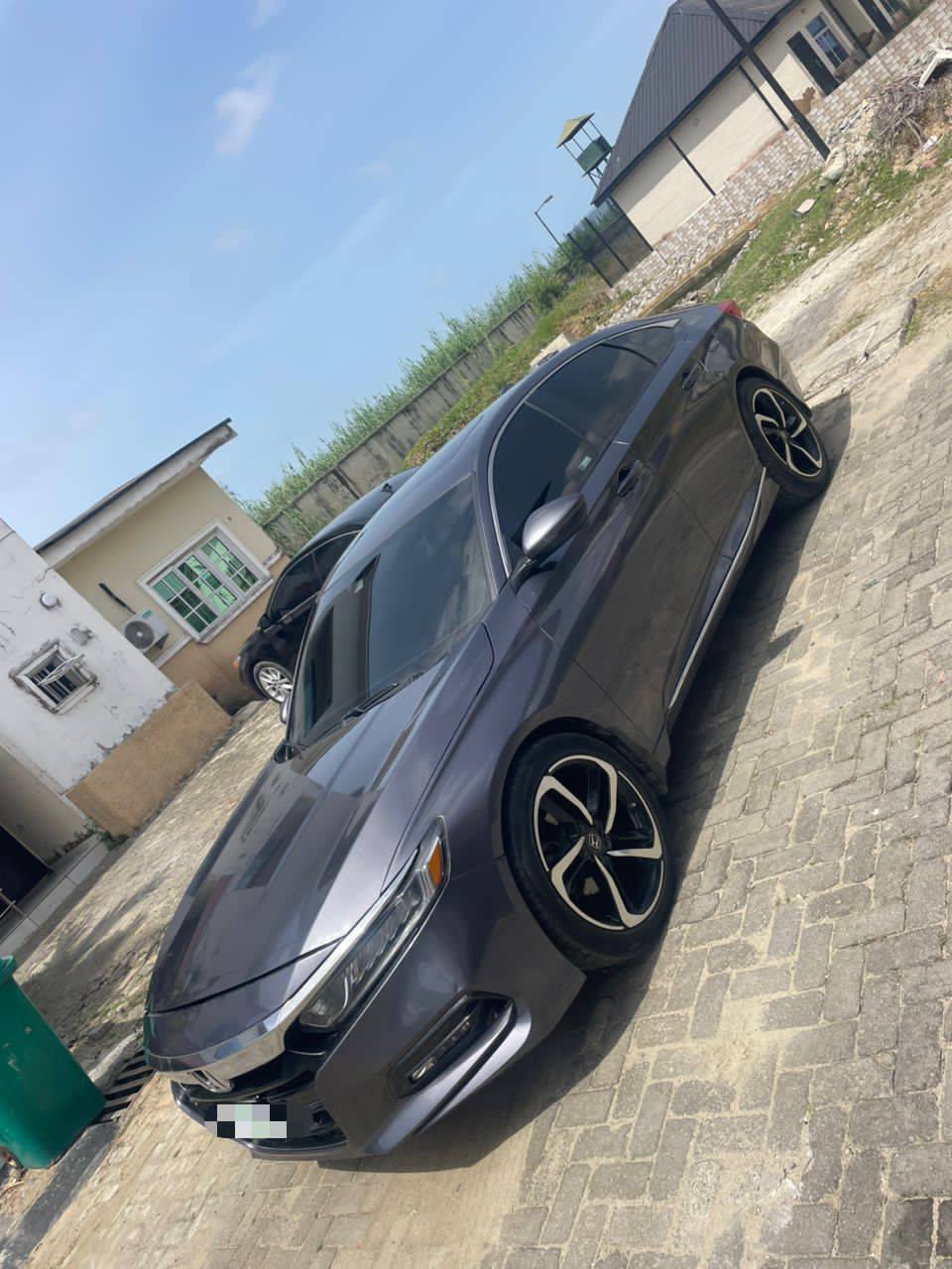 A picture of Registered 019 Honda Accord full options with 2022 duty price