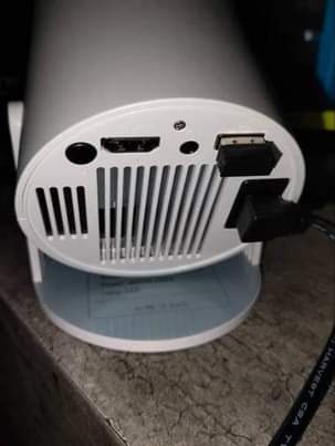 A picture of Smart Projector ina YouTube Netflix nk