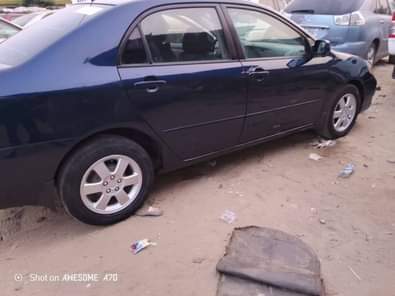 A picture of NEATLY USED 2007 MODEL TOYOTA COROLLA First body Engine very
