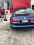 A picture of Blue color honda accord