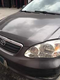 A picture of 2006 Model Toyota Corolla Sports Straight body and neat interior