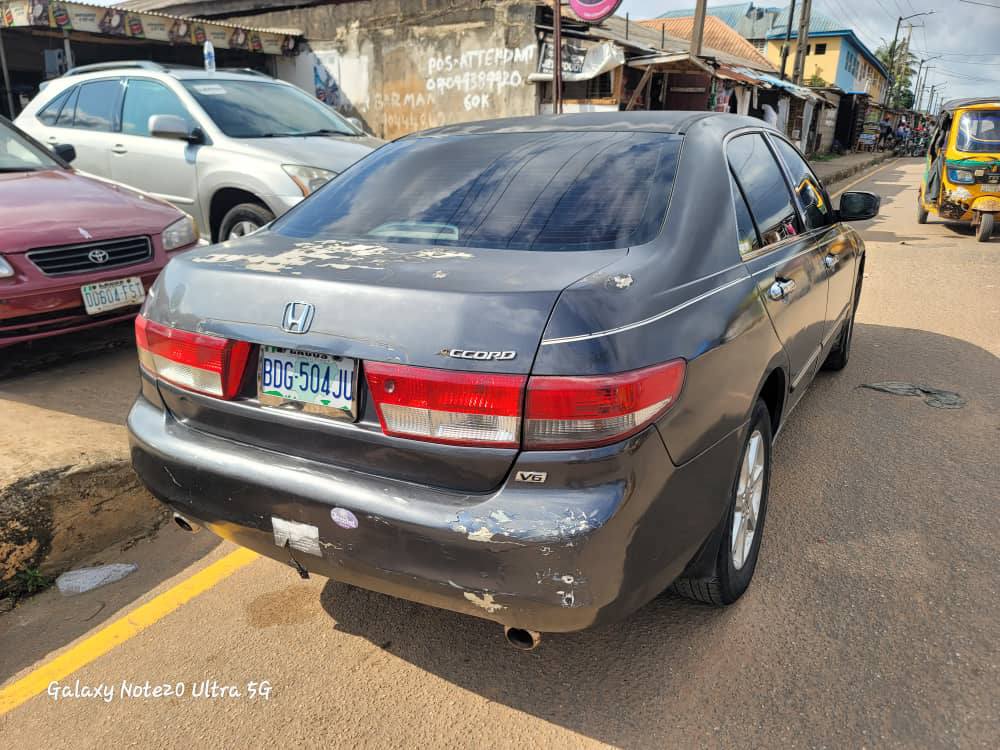 A picture of Honda accord EOD ....