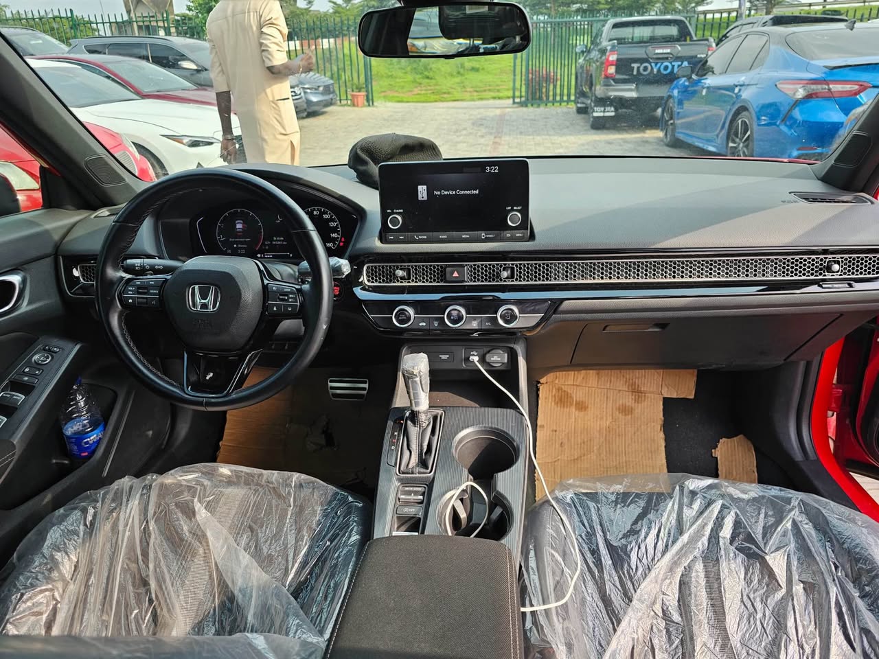 A picture of 2022 Honda Civic Sport keyless entry start accident free neat